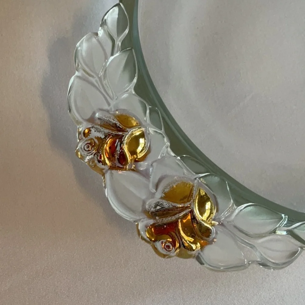 Oval Glass Tray